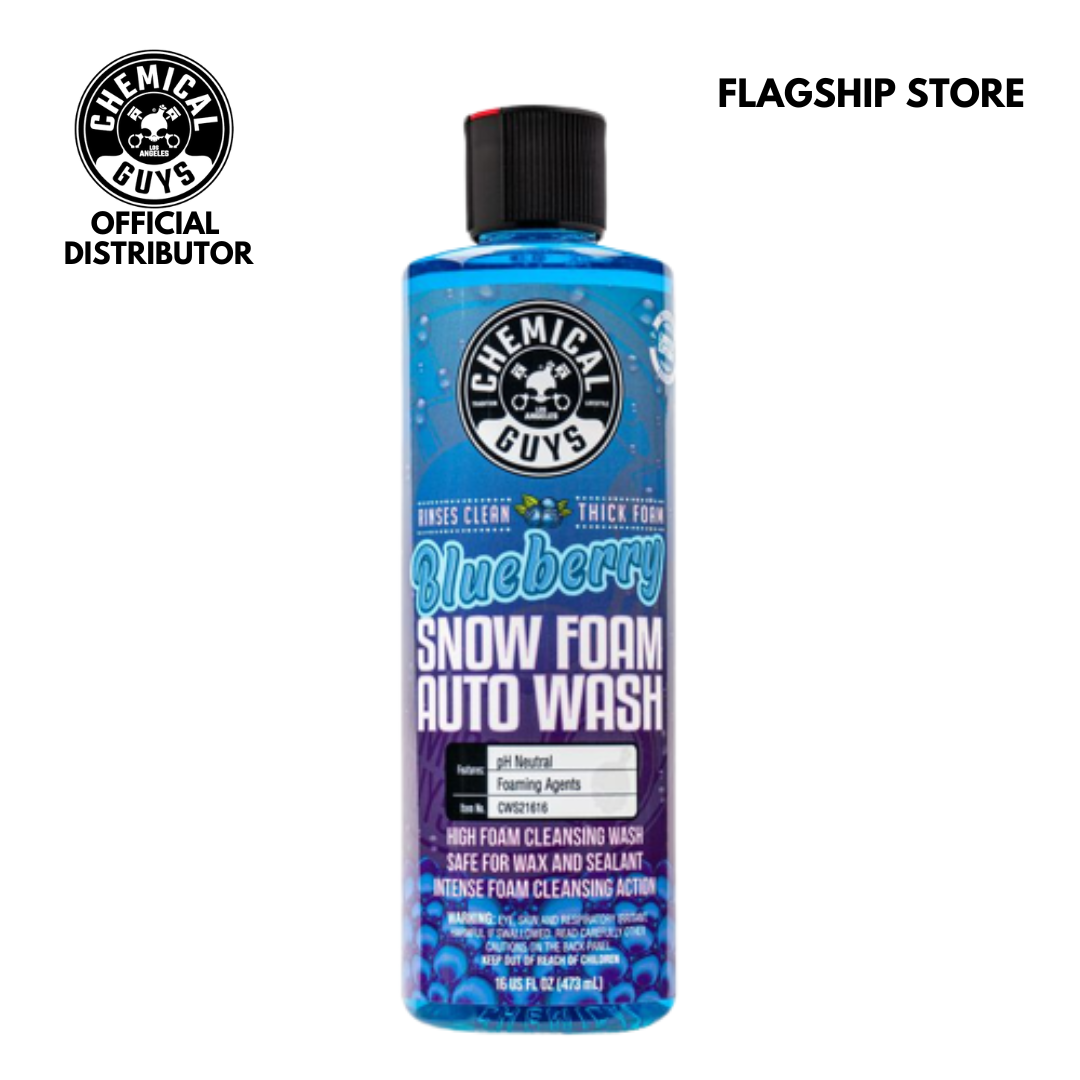 Chemical Guys Blueberry Snow Foam Auto Wash (16 Fl. Oz.)(Non Shrink-Wrapped)(CS: 6) - Car Shampoo