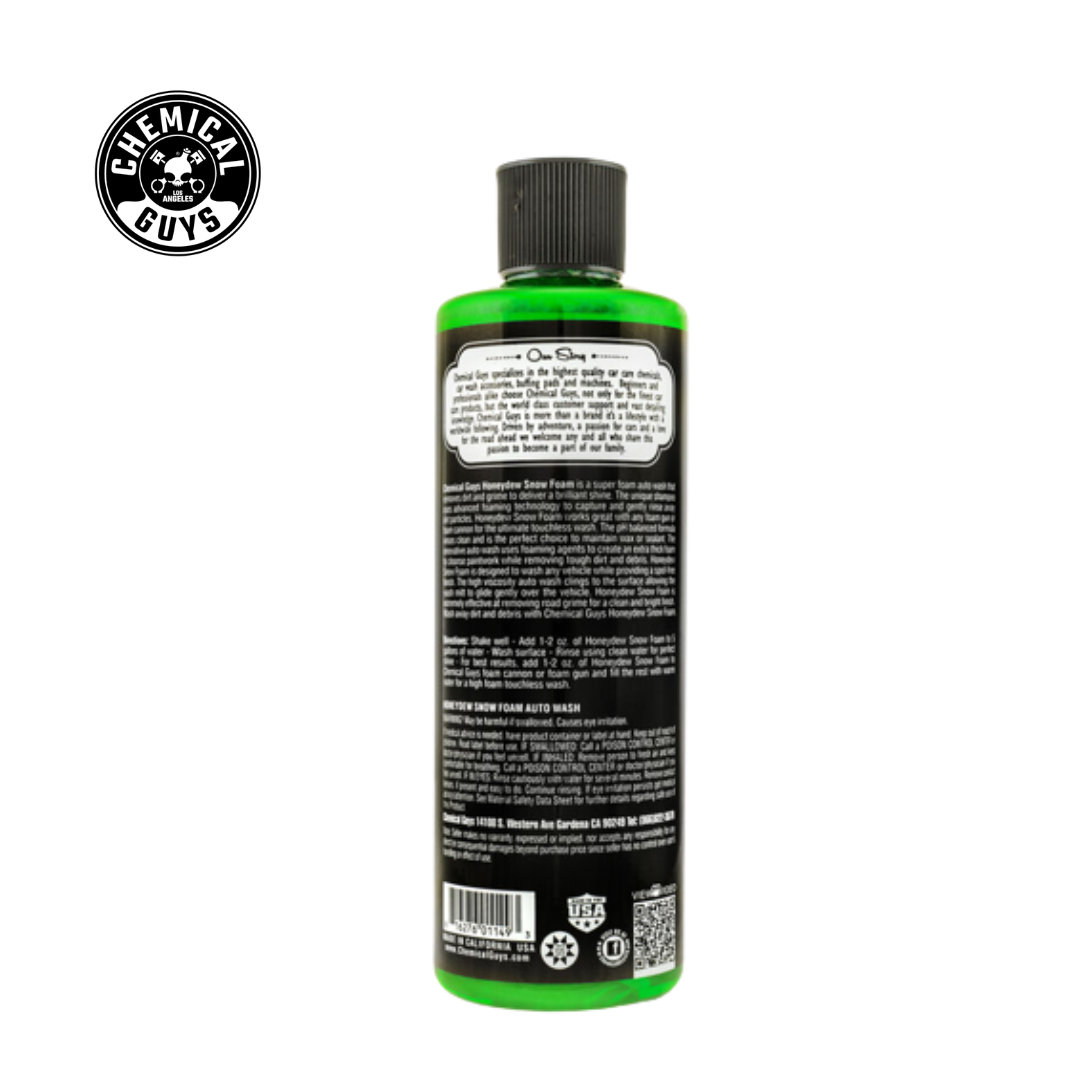 Chemical Guys Honeydew Snow Foam Auto Wash Cleanser (16 Fl. Oz.)
