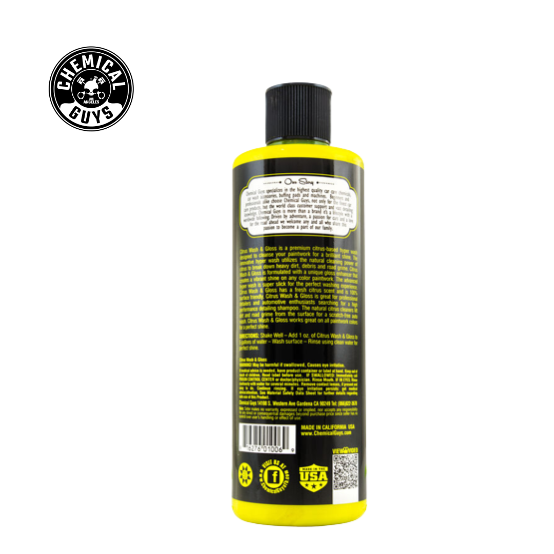 Chemical Guys Citrus Wash And Gloss Concentrated Car Wash