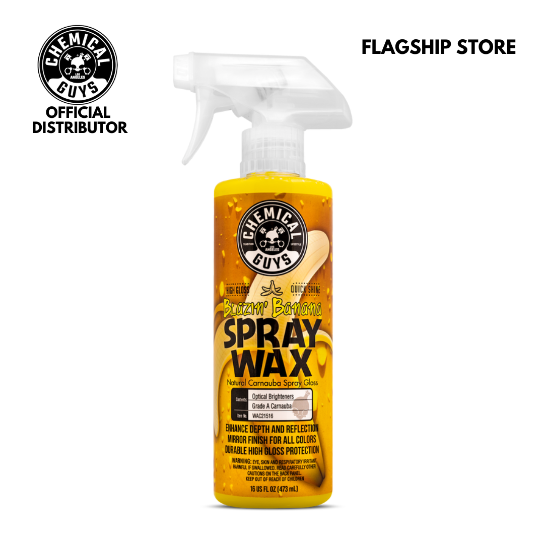 Chemical Guys Blazin' Banana Natural Carnauba Spray Wax (16 Fl. Oz)