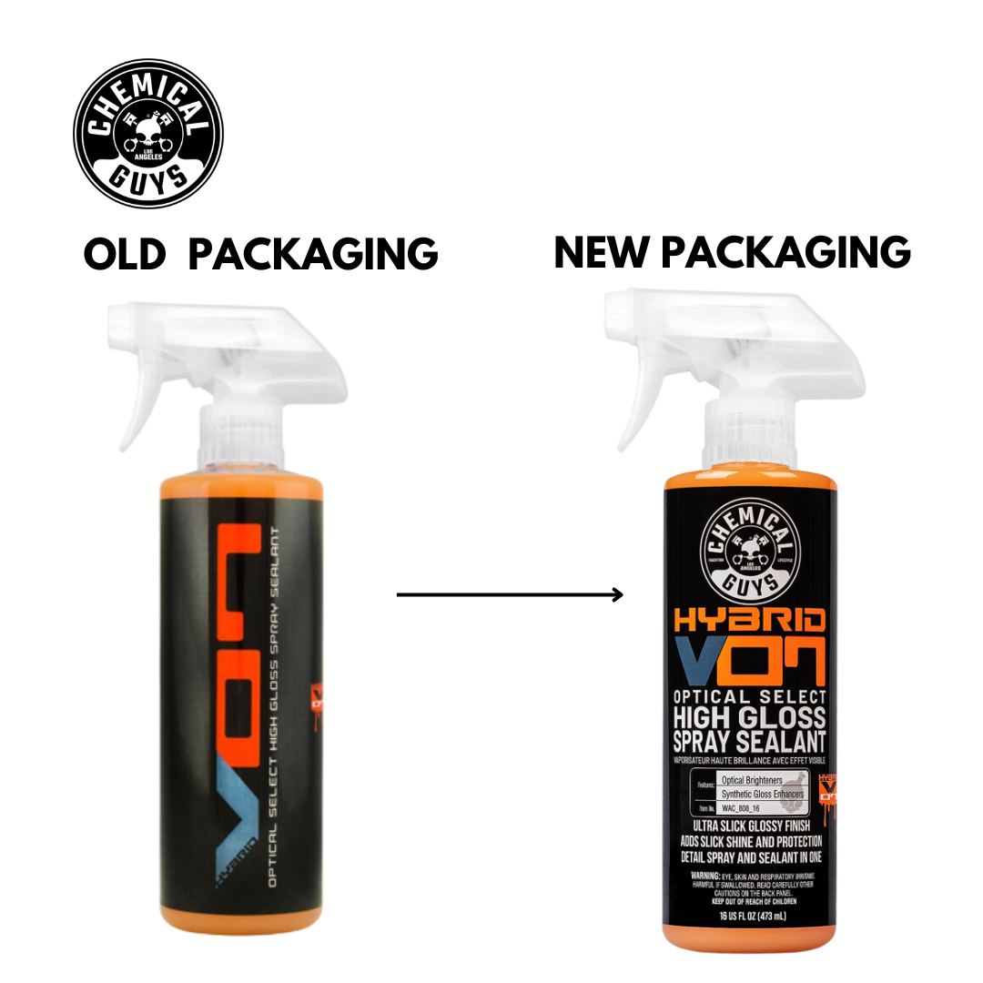 Chemical Guys Hybrid V7 Optical Select High Gloss Spray Sealant And Quick Detailer (16 Fl. Oz.)