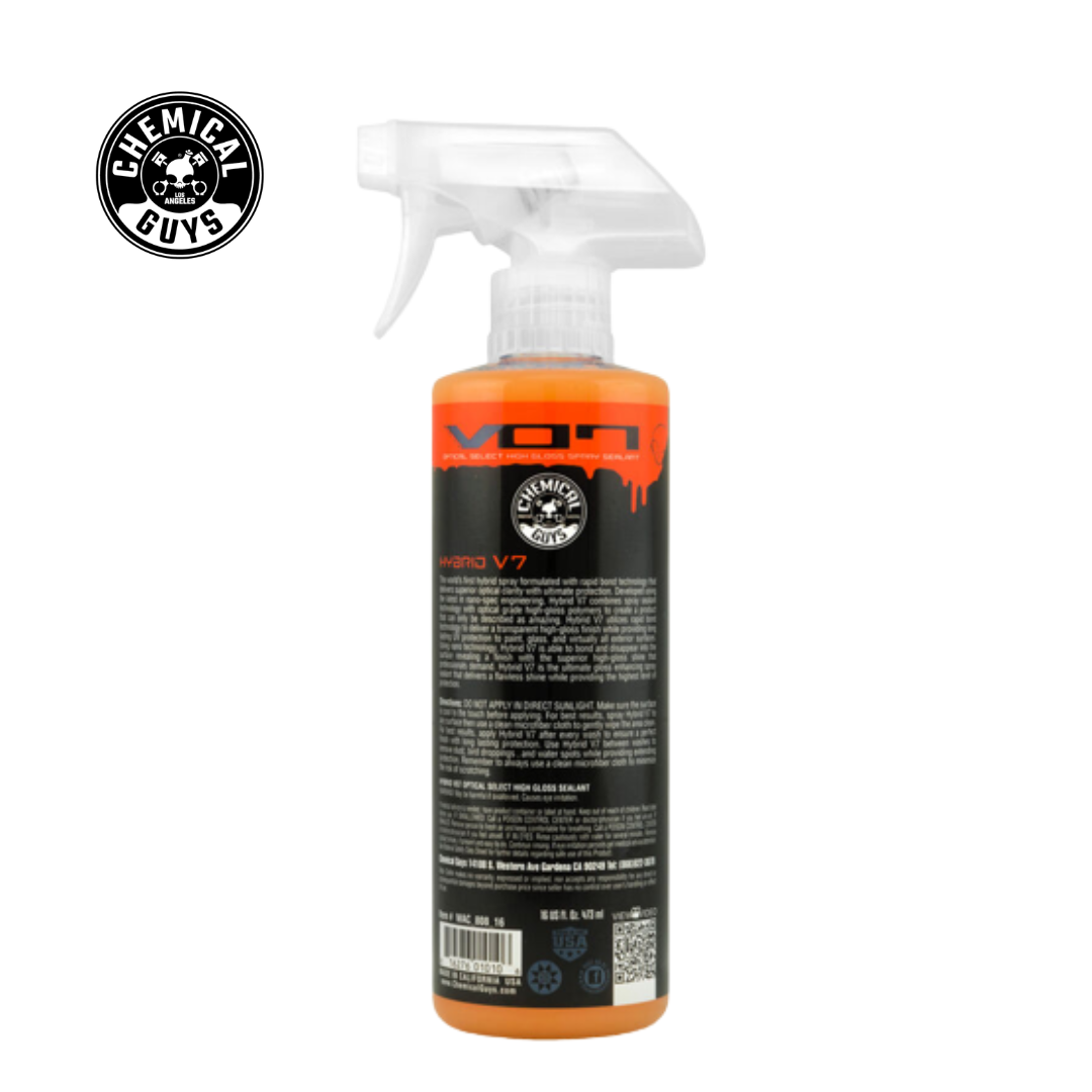 Chemical Guys Hybrid V7 Optical Select Wet Tire Shine And Trim Dressing And Protectant (16 Fl. Oz.)