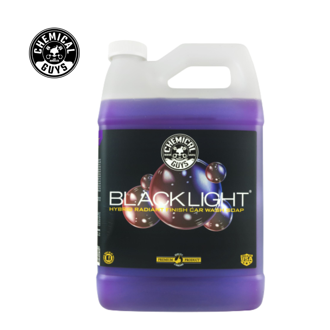 Chemical Guys Black Light Hybrid Radiant Finish Car Wash Soap And Superior Surface Cleanser (1 Gallon) - Car Shampoo