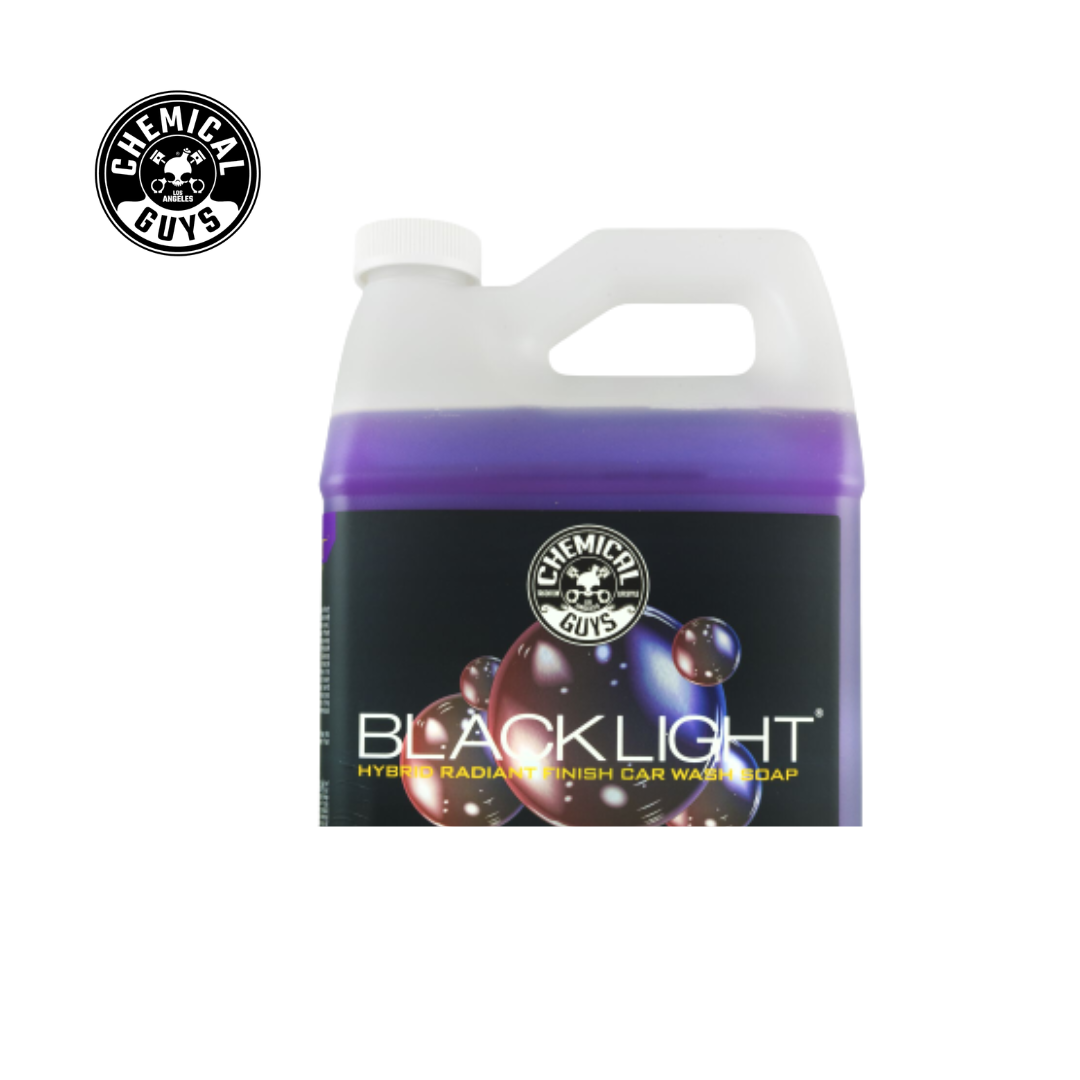 Chemical Guys Black Light Hybrid Radiant Finish Car Wash Soap And Superior Surface Cleanser (1 Gallon) - Car Shampoo