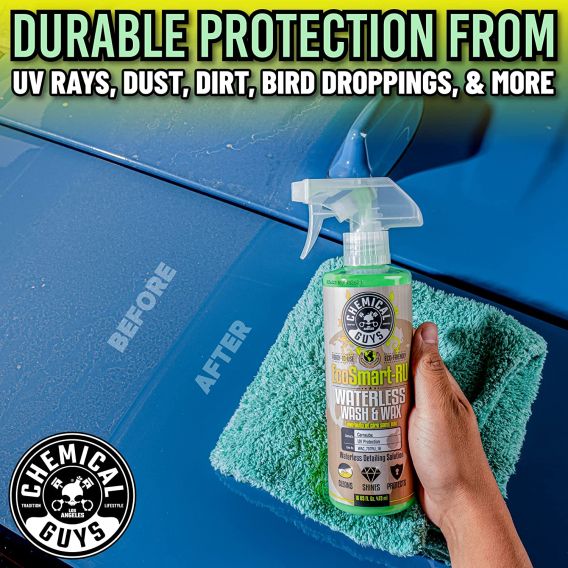 Chemical Guys EcoSmart Waterless Car Wash and Wax Ready to Use (16 Fl. Oz)