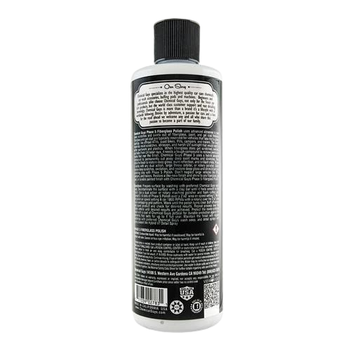 Chemical Guys Phase 5 Fiberglass Compound and Polish (16 Fl. Oz.)