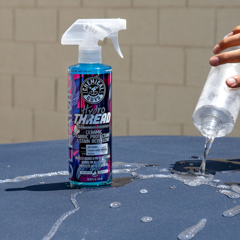 Chemical Guys Hydrothread Ceramic Fabric Protectant & Stain Repellent (16 Fl. Oz.)
