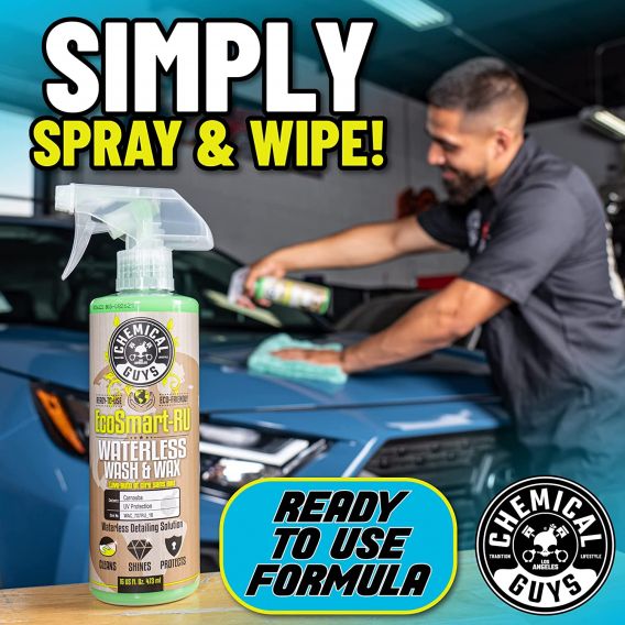 Chemical Guys EcoSmart Waterless Car Wash and Wax Ready to Use (16 Fl. Oz)