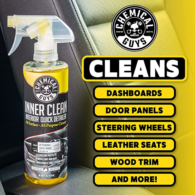 Chemical Guys Inner Clean Interior Quick Detailer And Protectant (16 Fl. Oz.)