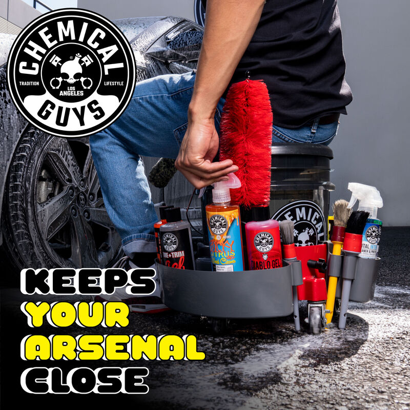 Chemical Guys Freeloader Bucket & Dolly Organizer For Car Care Products