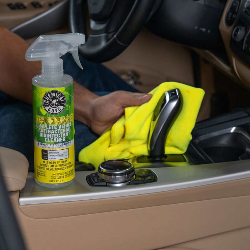 Chemical Guys Hyperban Complete Vehicle Antibacterial Disinfectant Cleaner (16 Fl. Oz.)