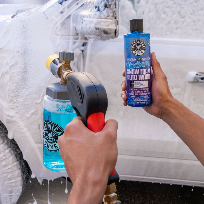 Chemical Guys Blueberry Snow Foam Auto Wash (16 Fl. Oz.)(Non Shrink-Wrapped)(CS: 6) - Car Shampoo