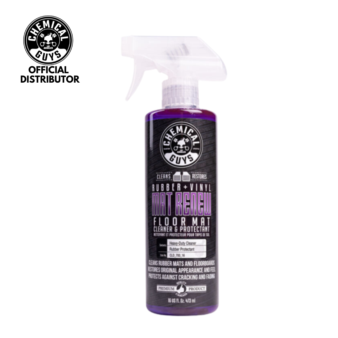 Chemical Guys Mat ReNew Rubber and Vinyl Floor Mat Cleaner and Protectant (16 Fl. Oz.)
