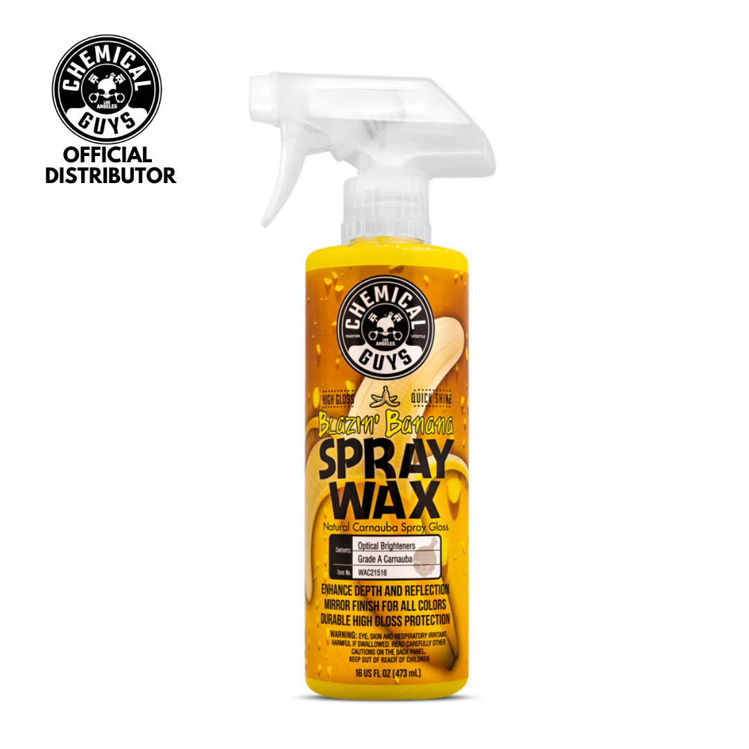 Chemical Guys Blazin' Banana Natural Carnauba Spray Wax (16 Fl. Oz)