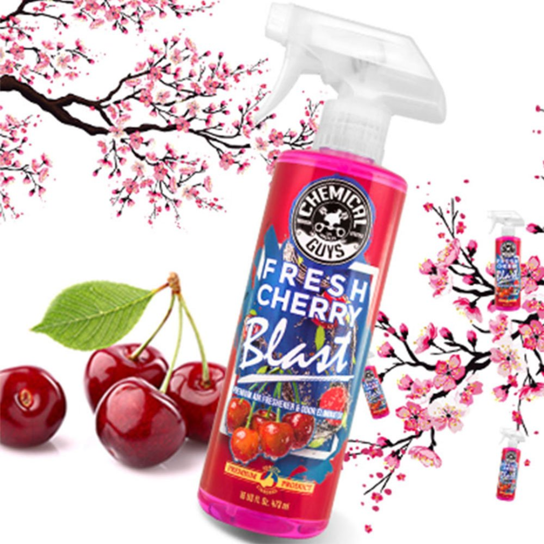 Chemical Guys Fresh Cherry Blast Scent Air Freshener And Odor Eliminator (16 Fl. Oz.)