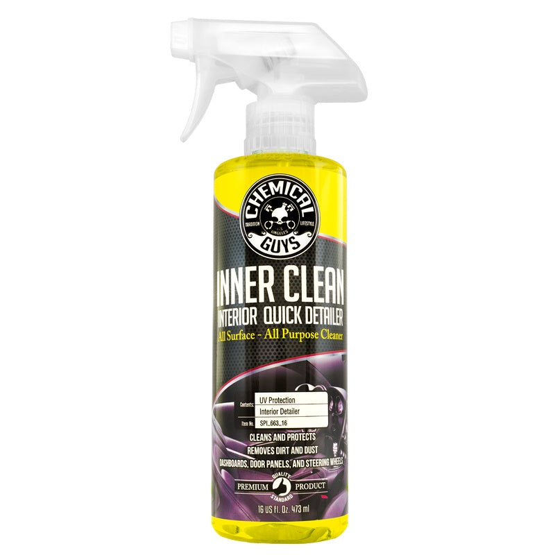 Chemical Guys Interior Care Bundle for ALL Inner Clean Interior Quick Detailer And Protectant