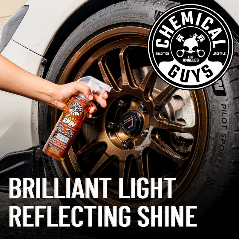Chemical Guys HydroSpin Wheel & Rim Ceramic Coating (16 Fl. Oz.)(Non Shrink-Wrapped)(CS: 6)