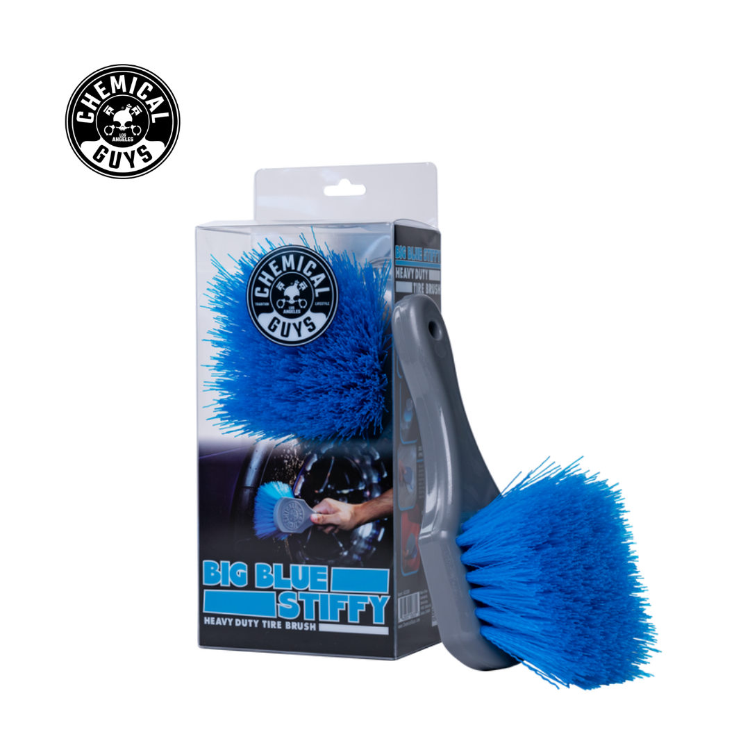 Chemical Guys Blue Stiffy Brush for Tires