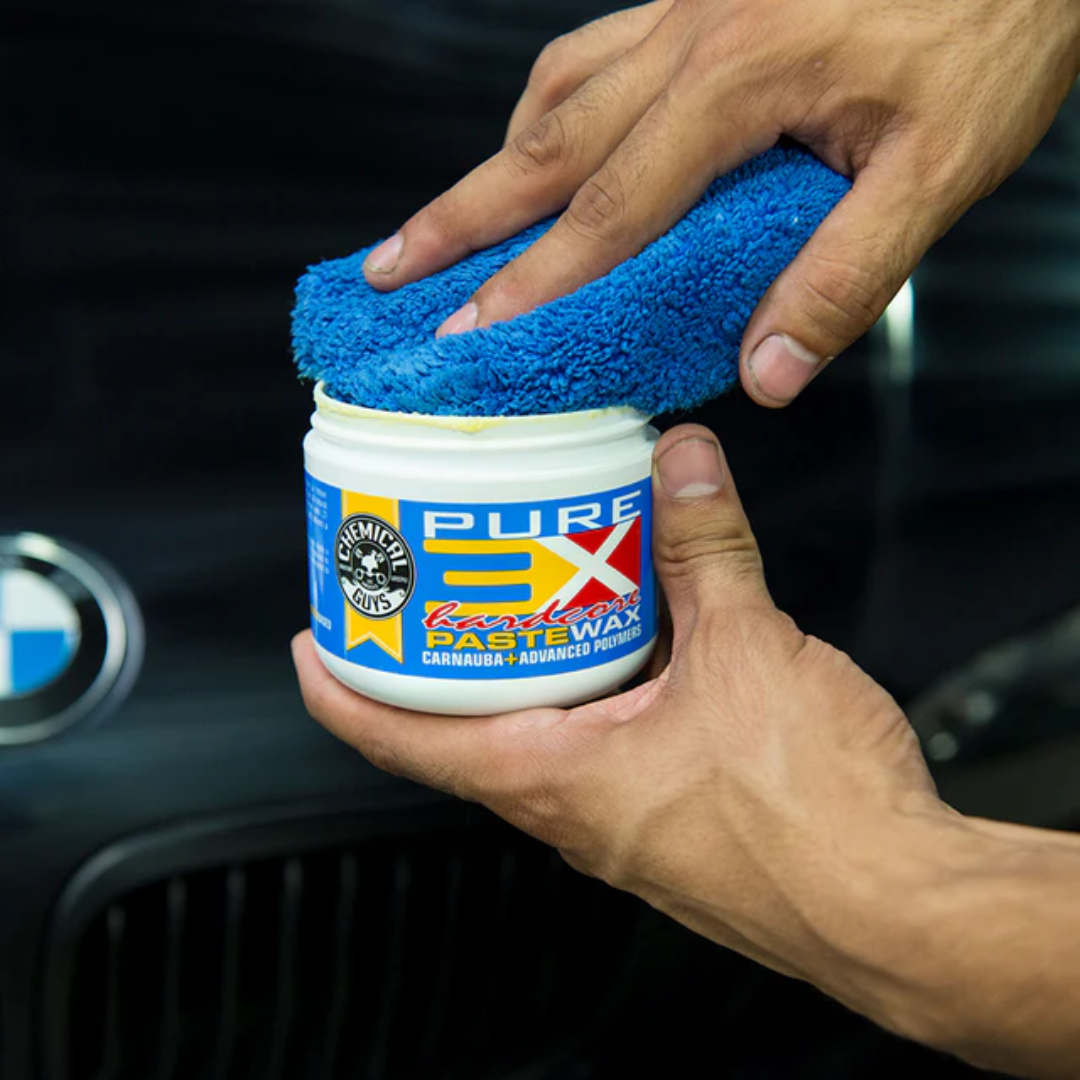 Chemical Guys 3X Hard Core Pure Carnauba Paste Wax + Advance Polymers 8 Oz Single Jar