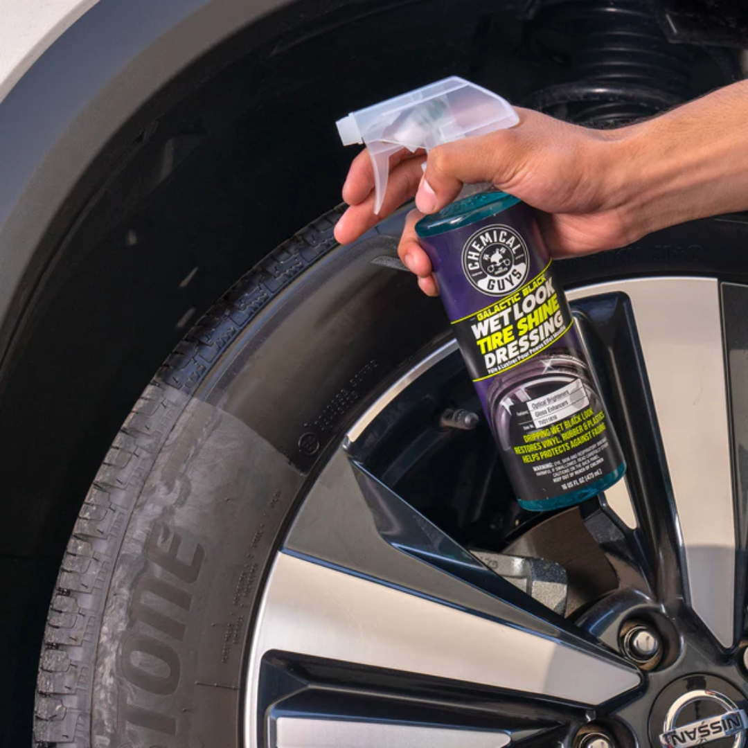 Chemical Guys Galactic Black Wet Look Tire Shine Dressing 16 Fl. Oz