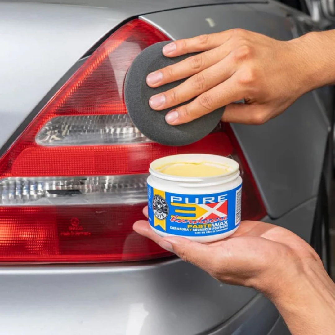 Chemical Guys 3X Hard Core Pure Carnauba Paste Wax + Advance Polymers 8 Oz Single Jar