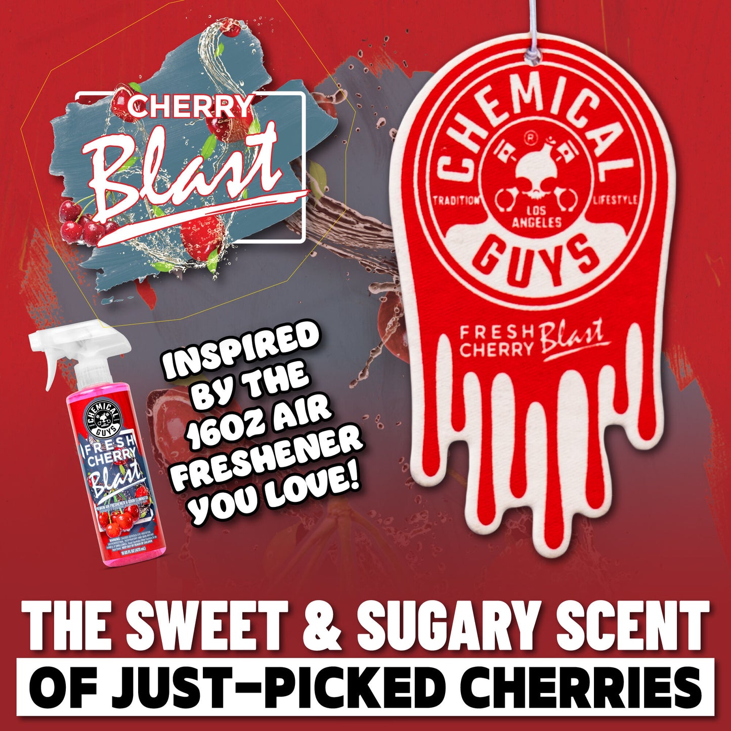 Chemical Guys 3 Pack Hanging Air Freshener