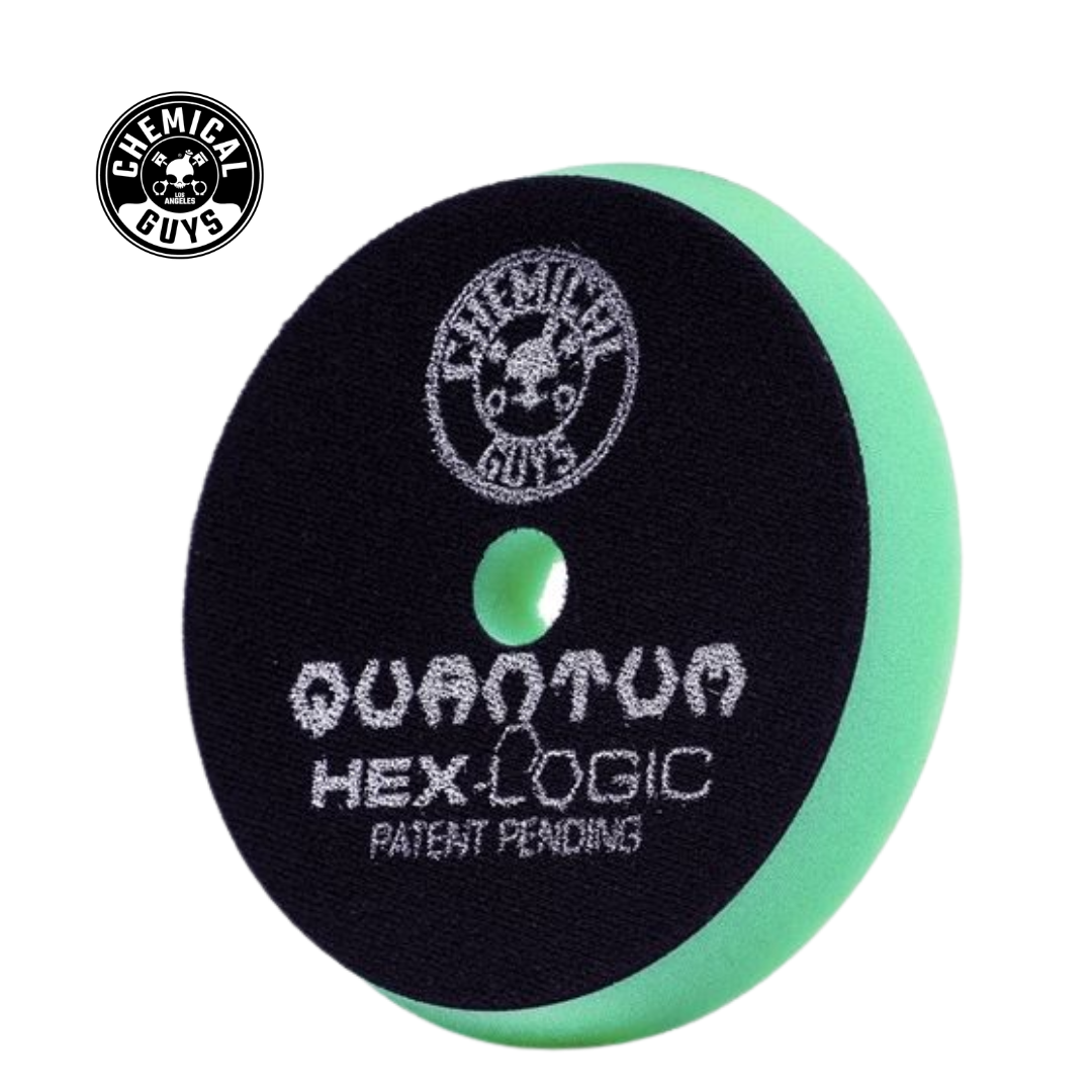 Chemical Guys HexLogic Quantum Heavy Polishing Pad Green (5.5 Inch