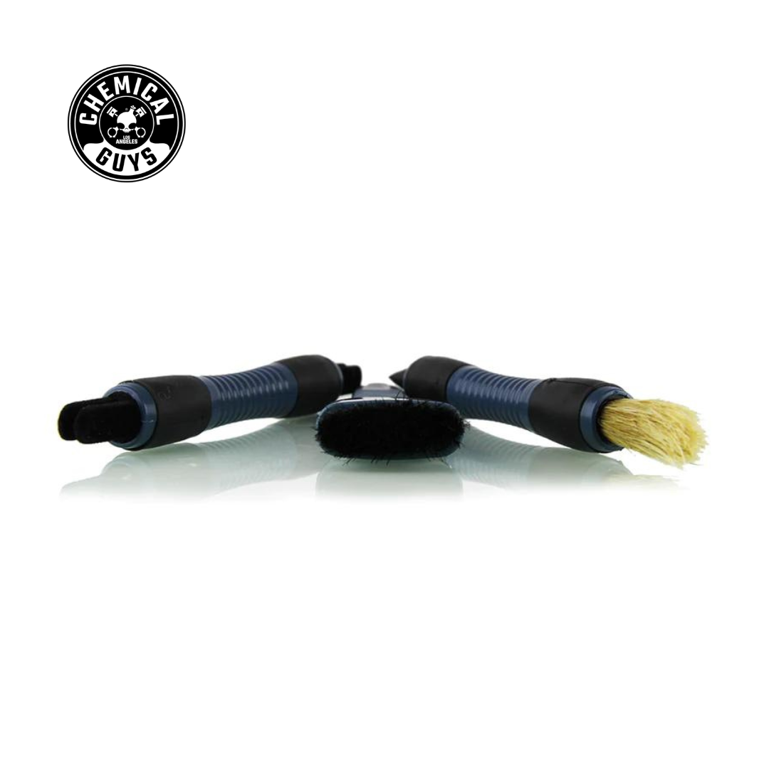 Chemical Guys Detailing Brush Set (3 Brushes)