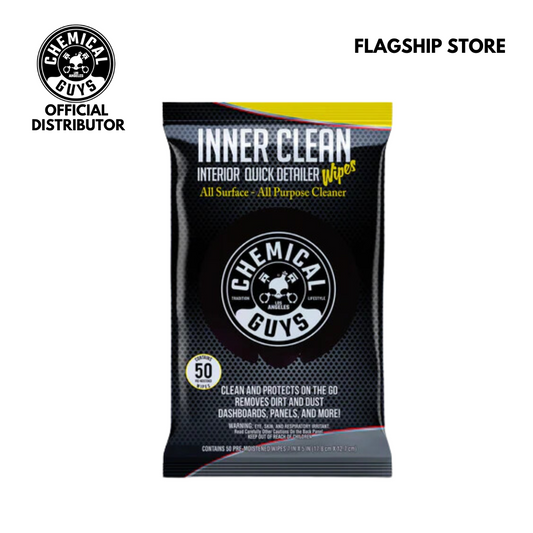 Chemical Guys InnerClean Interior Quick Detailer and Protectant Wipes