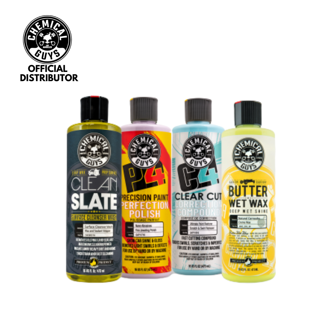 Chemical Guys Prep to Finish Bundle [4 Items]