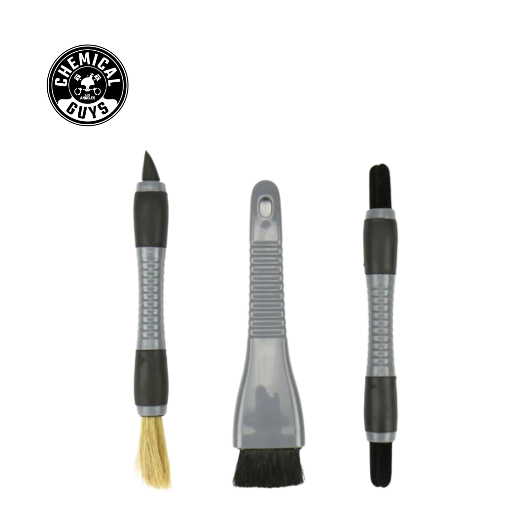 Chemical Guys Detailing Brush Set (3 Brushes)