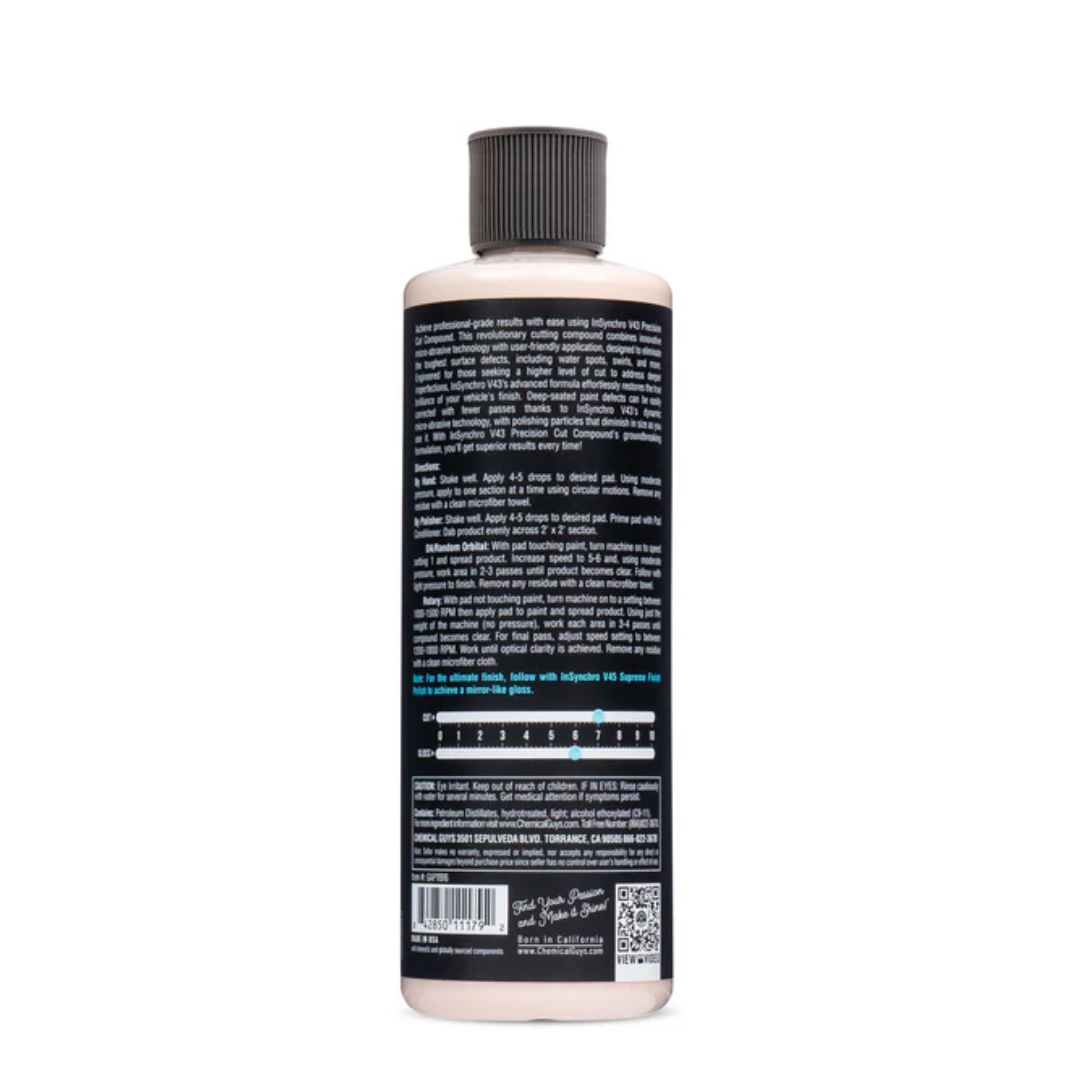 Chemical Guys Insynchro V43 Precision Cut Compound 16 Fl. Oz