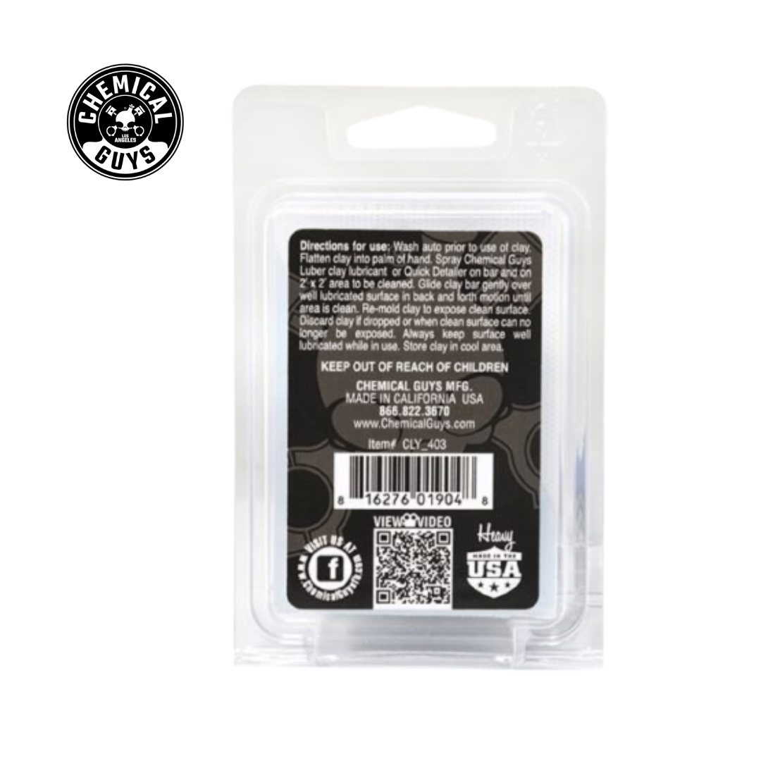 Chemical Guys Clay Bar Black Heavy 100 gr