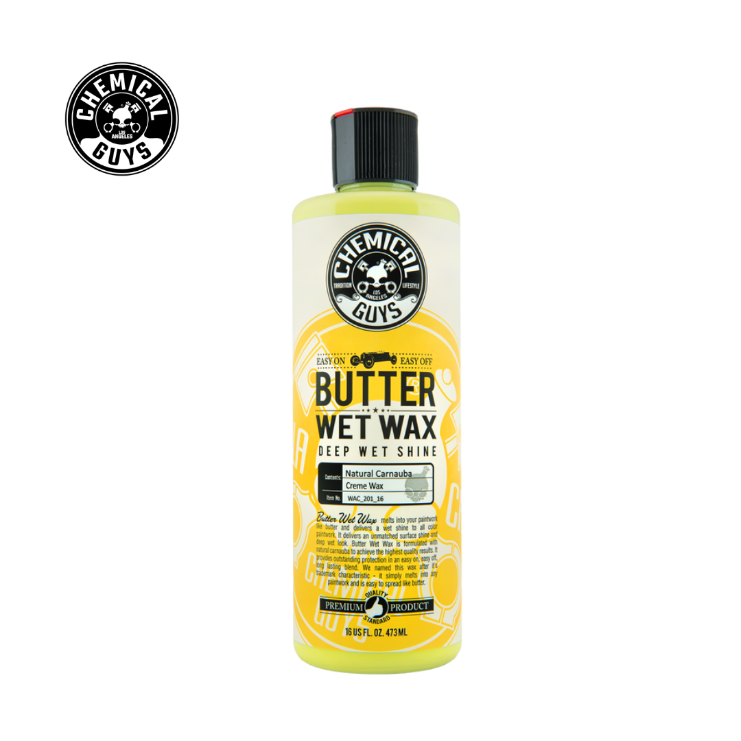 Chemical Guys Butter Wet Wax Liquid Cream Car Wax, 16 oz – MantulPro