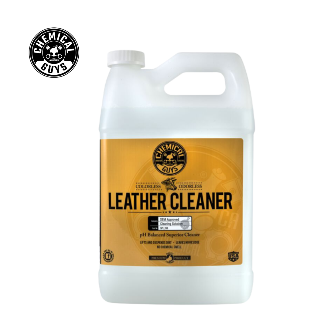 Chemical Guys Leather Cleaner Colorless And Odorless Super Cleaner (1 Gallon) - Automotive Leather Care