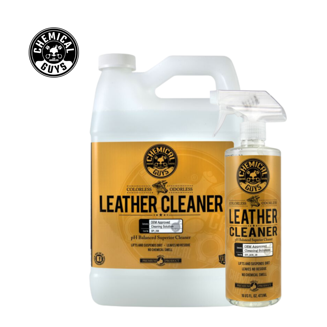 Chemical Guys Leather Cleaner Colorless And Odorless Super Cleaner (1 Gallon) - Automotive Leather Care