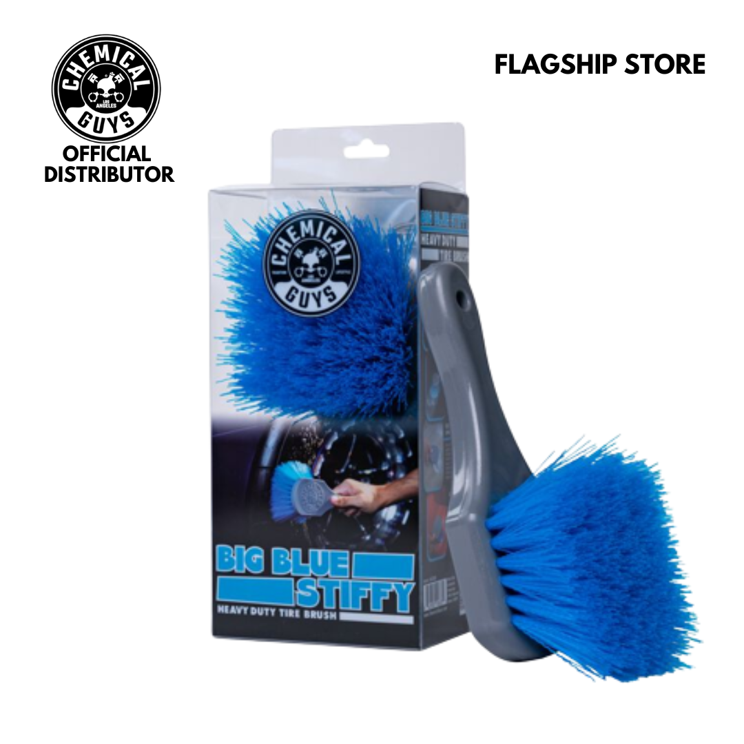 Chemical Guys Blue Stiffy Brush for Tires