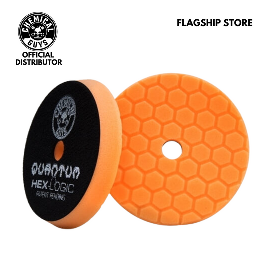 Chemical Guys Hex-Logic Quantum Medium-Heavy Cutting Pad Orange (5.5 Inch)
