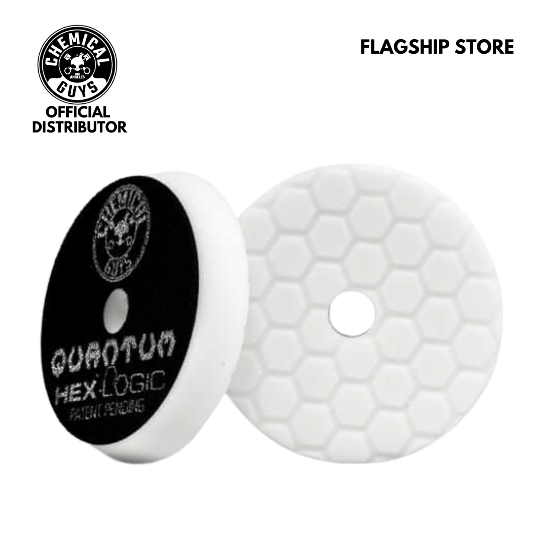Chemical Guys Hex-Logic Quantum Light-Medium Polishing Pad White (6.5 Inch)