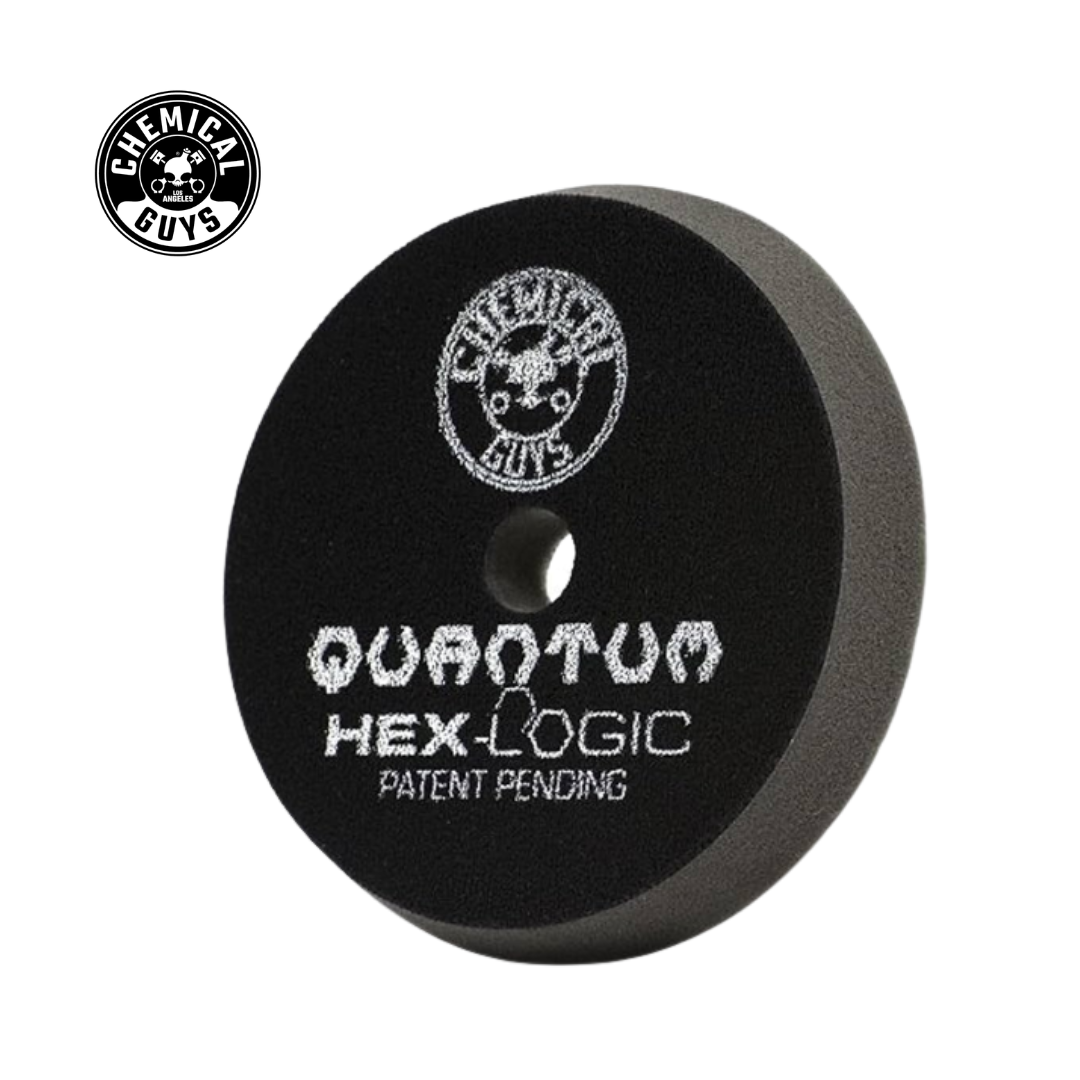 Chemical Guys Hex-Logic Quantum Finishing Pad Black (6.5 Inch)