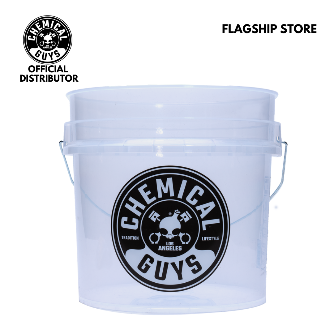 Chemical Guys Heavy Duty Ultra Clear Detailing Bucket