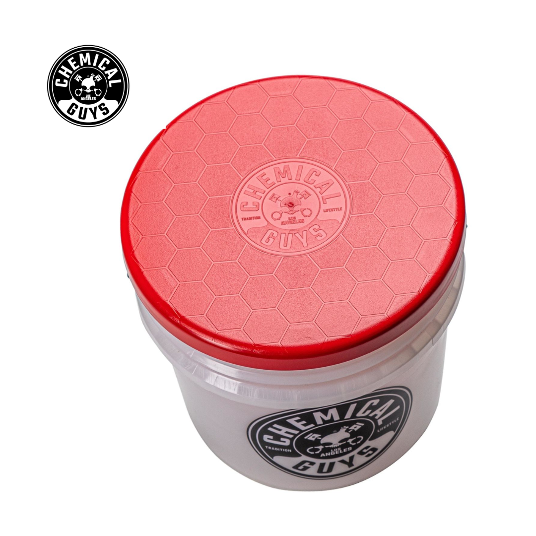 Chemical Guys Bucket Lid -Automotive Cleaning Tool(Red)