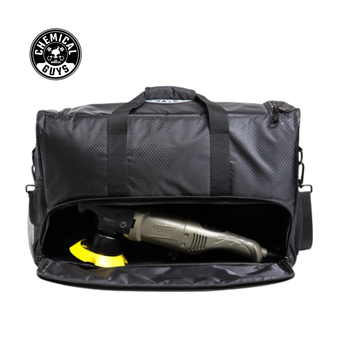Chemical Guys Arsenal Range Trunk Organizer & Detailing Bag With Polisher Pocket