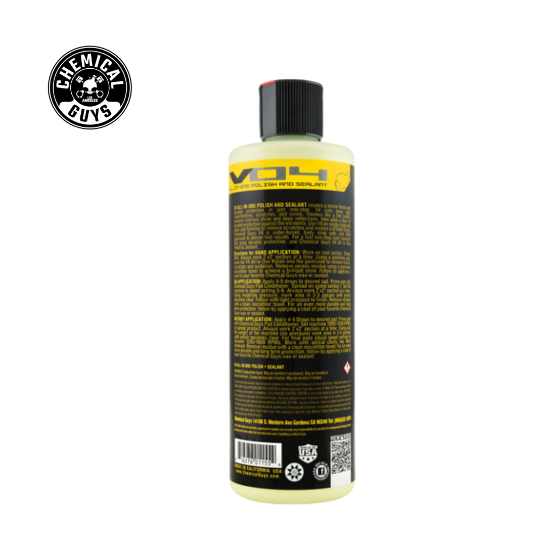 Chemical Guys V4 All In One Polish And Sealant (16 Fl. Oz.)