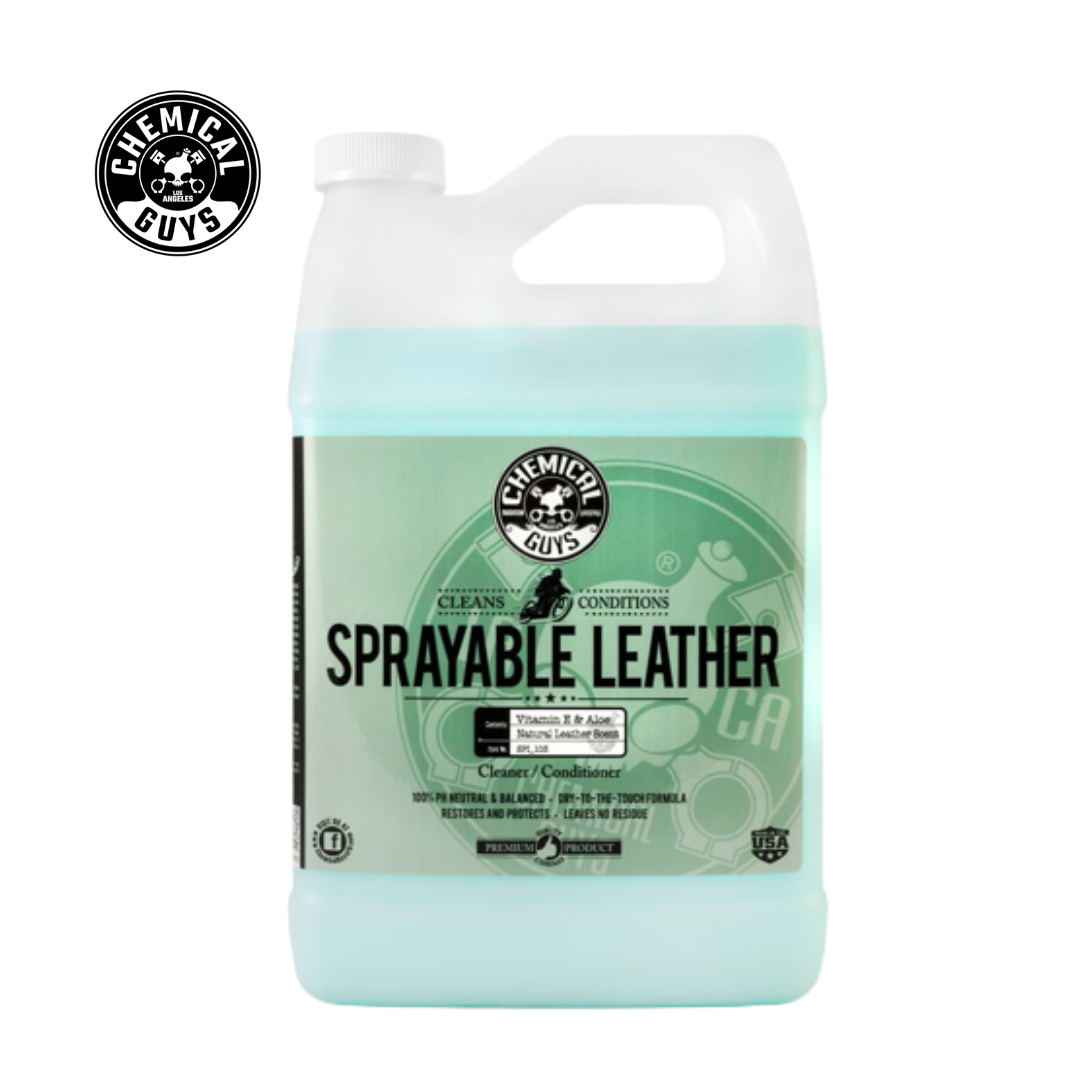 Chemical Guys Sprayable Leather Cleaner And Conditioner In One (1 Gallon) - Car Leather Cleaner