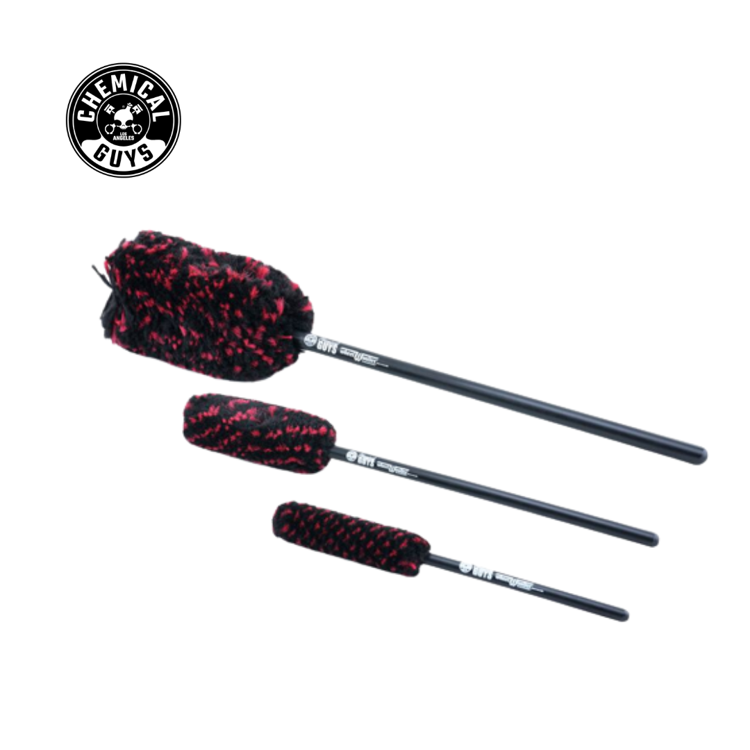 Chemical Guys Wheel Woolies Wheel Brushes (3 Brushes)