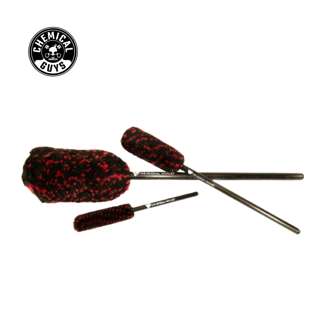 Chemical Guys Wheel Woolies Wheel Brushes (3 Brushes)