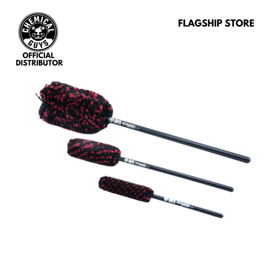 Chemical Guys Wheel Woolies Wheel Brushes (3 Brushes)