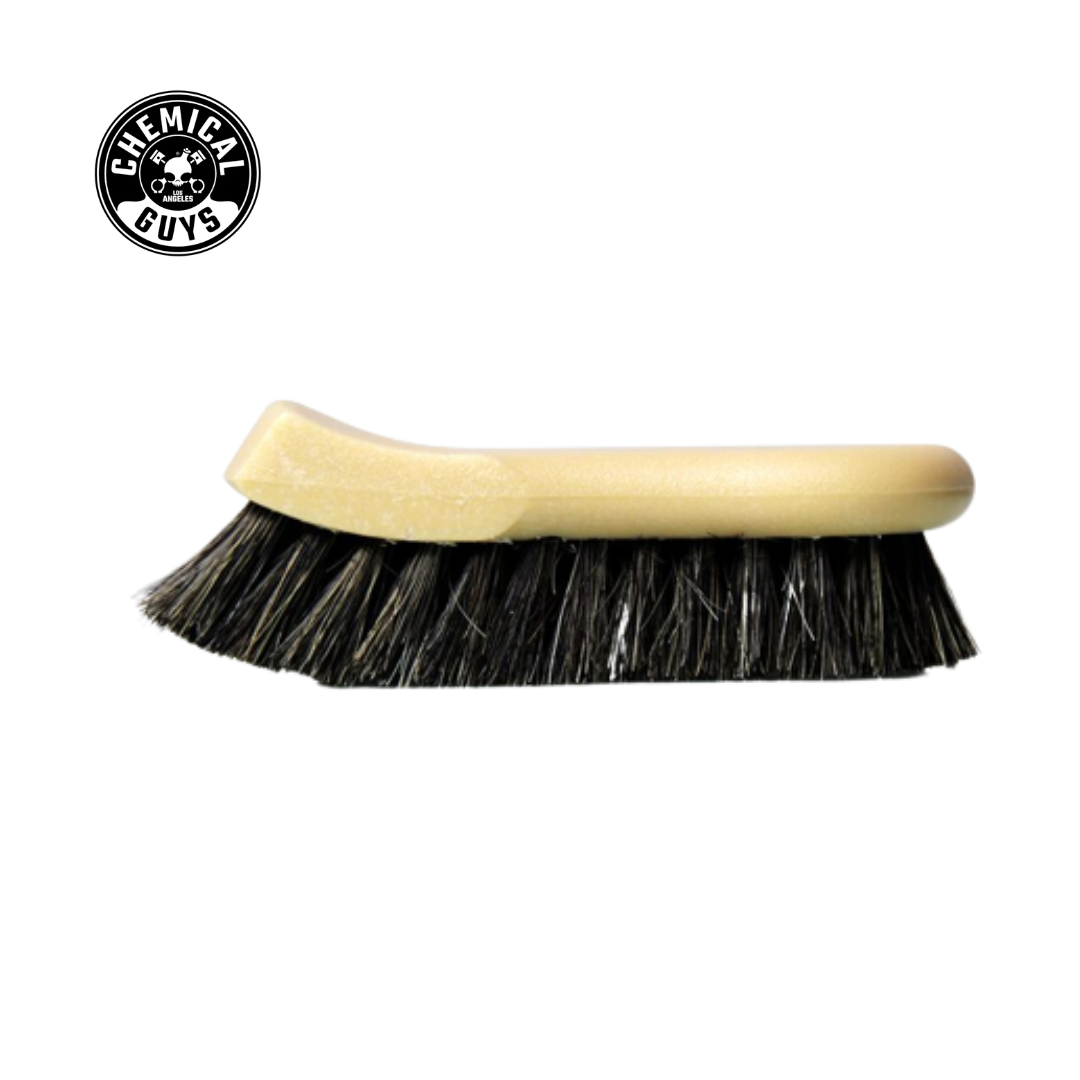 Chemical Guys Long Bristle Horse Hair Leather Cleaning Brush