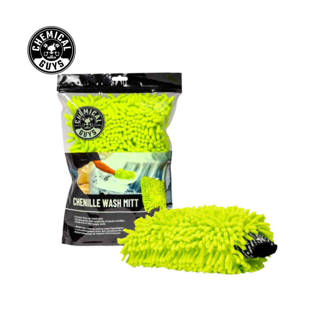Chemical Guys Chenille Premium Scratch-Free Microfiber Wash Mitt